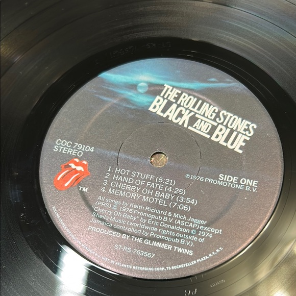 The Rolling Stones Black and Blue Album Cover Art - Picture 13 of 14
